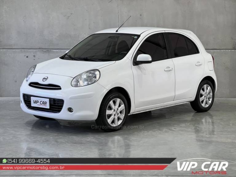 NISSAN - MARCH - 2013/2014 - Branca - R$ 42.900,00